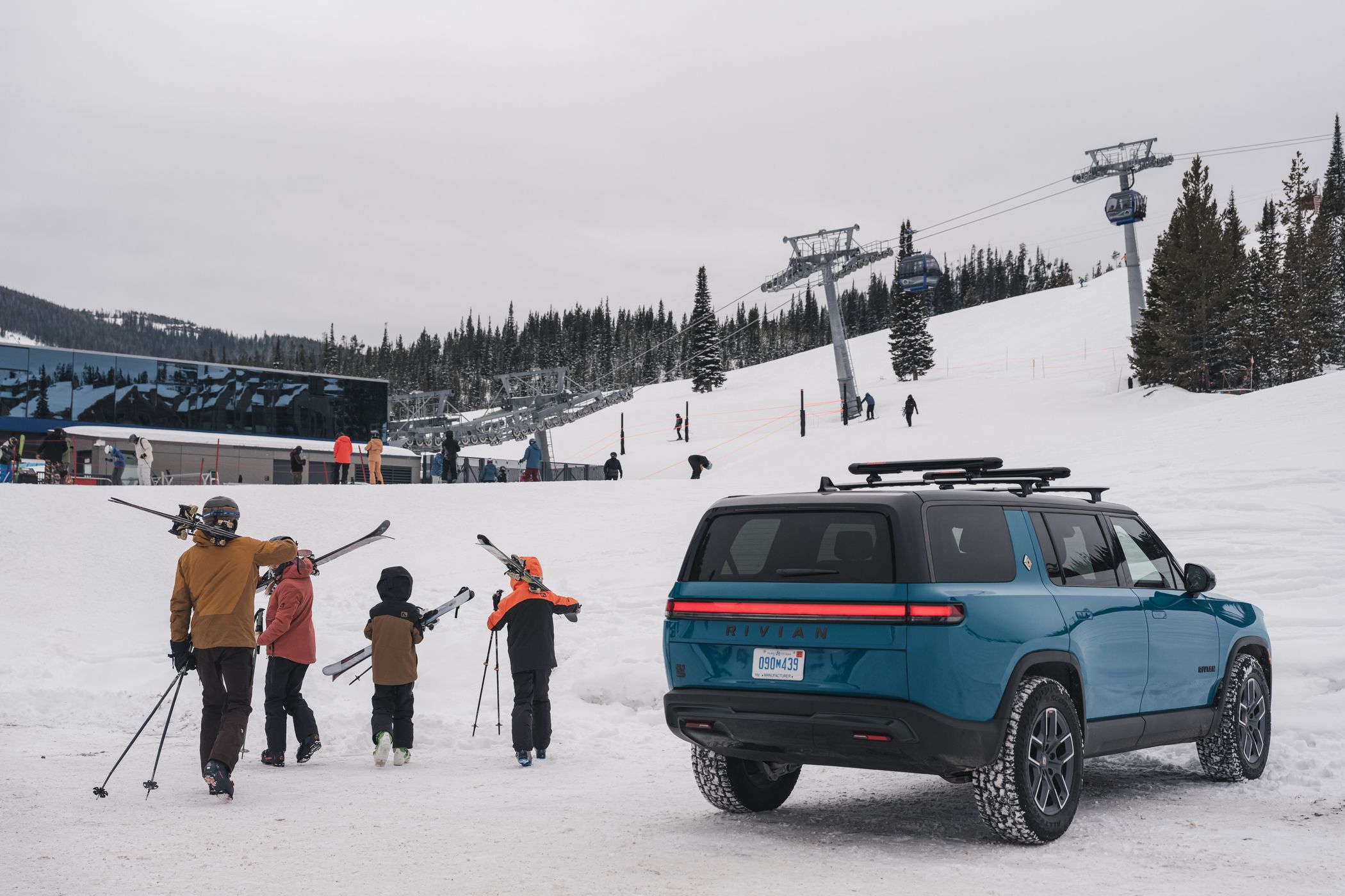 Big Sky Resort in winter