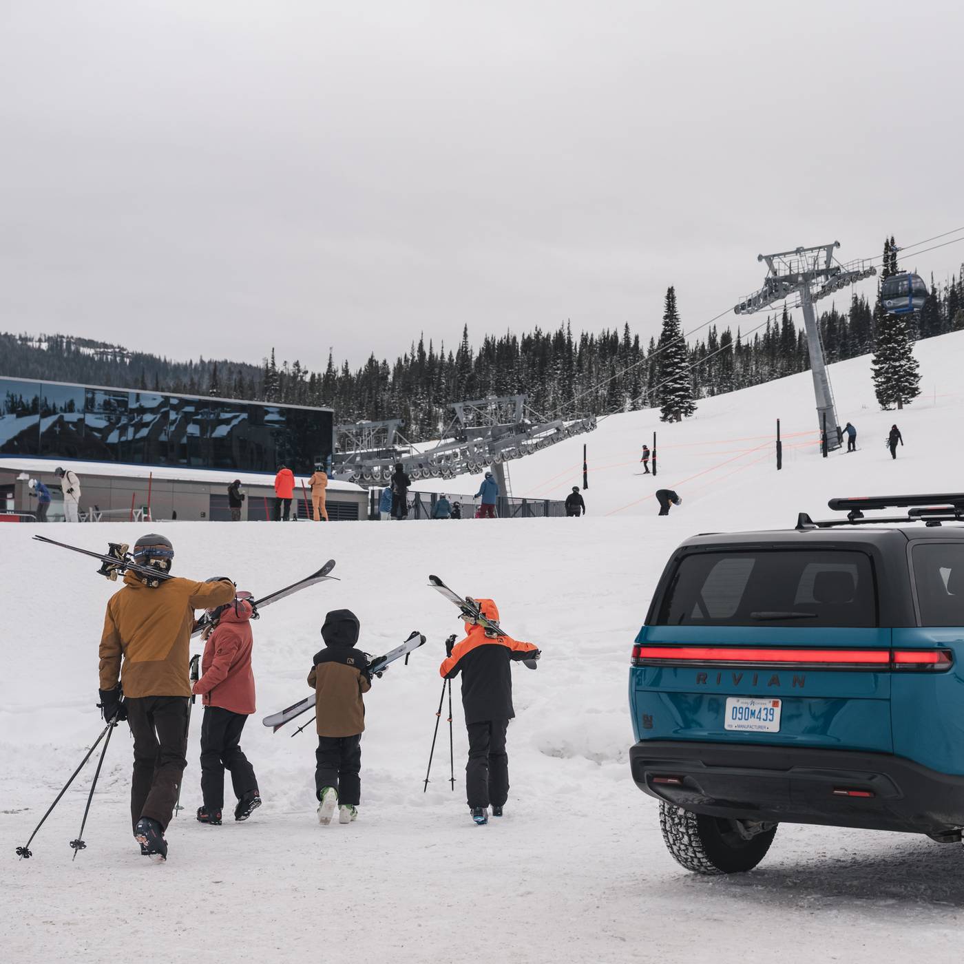 Big Sky Resort in winter