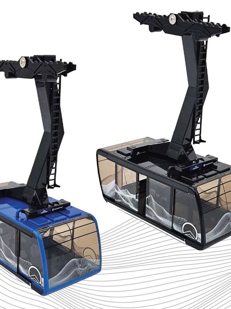 Replica Lone Peak Tram Cabins