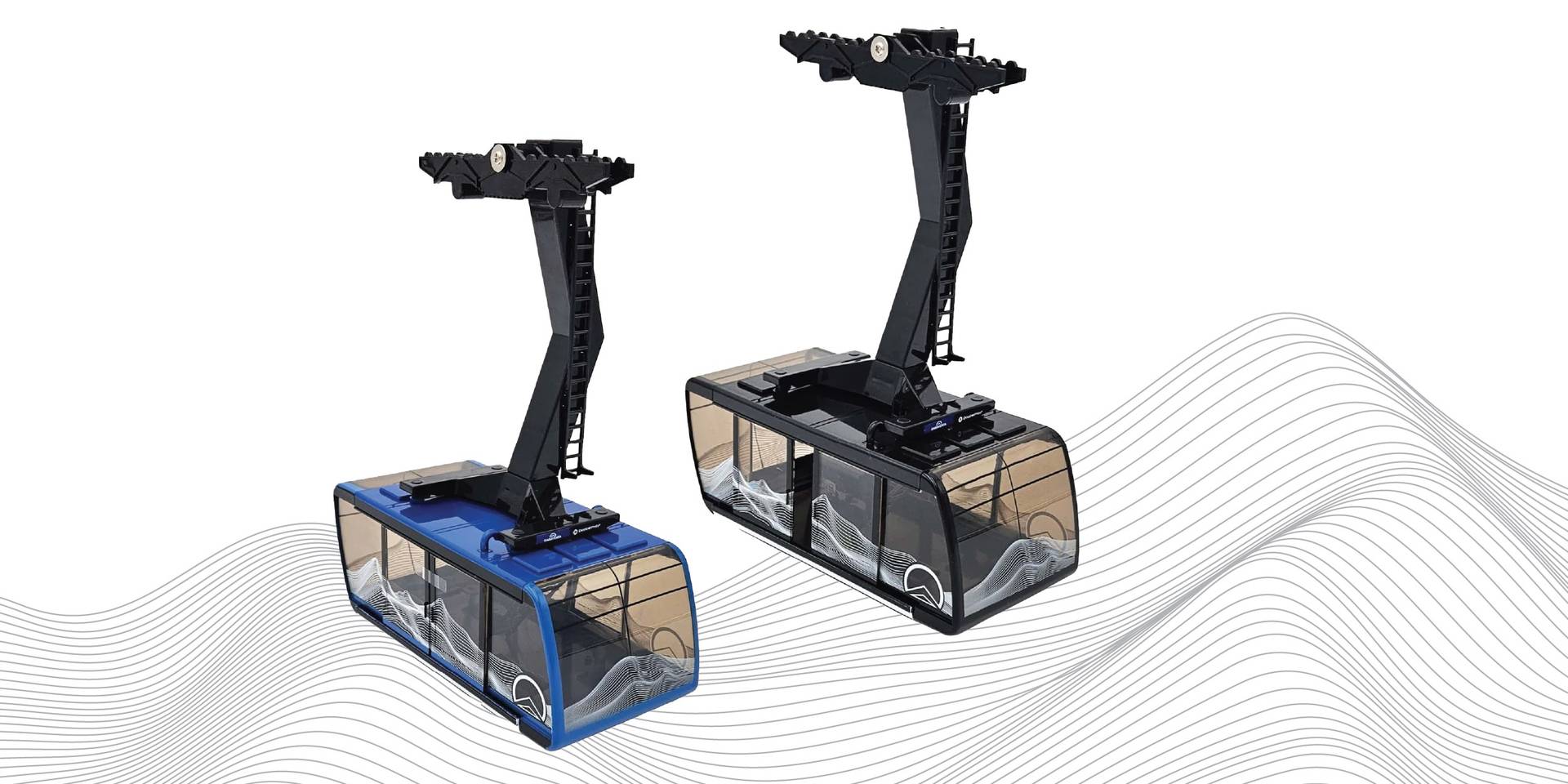 Lone Peak Tram Cabin models