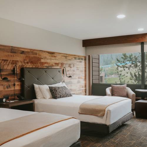 Huntley Lodge hotel at Big Sky Resort, Montana