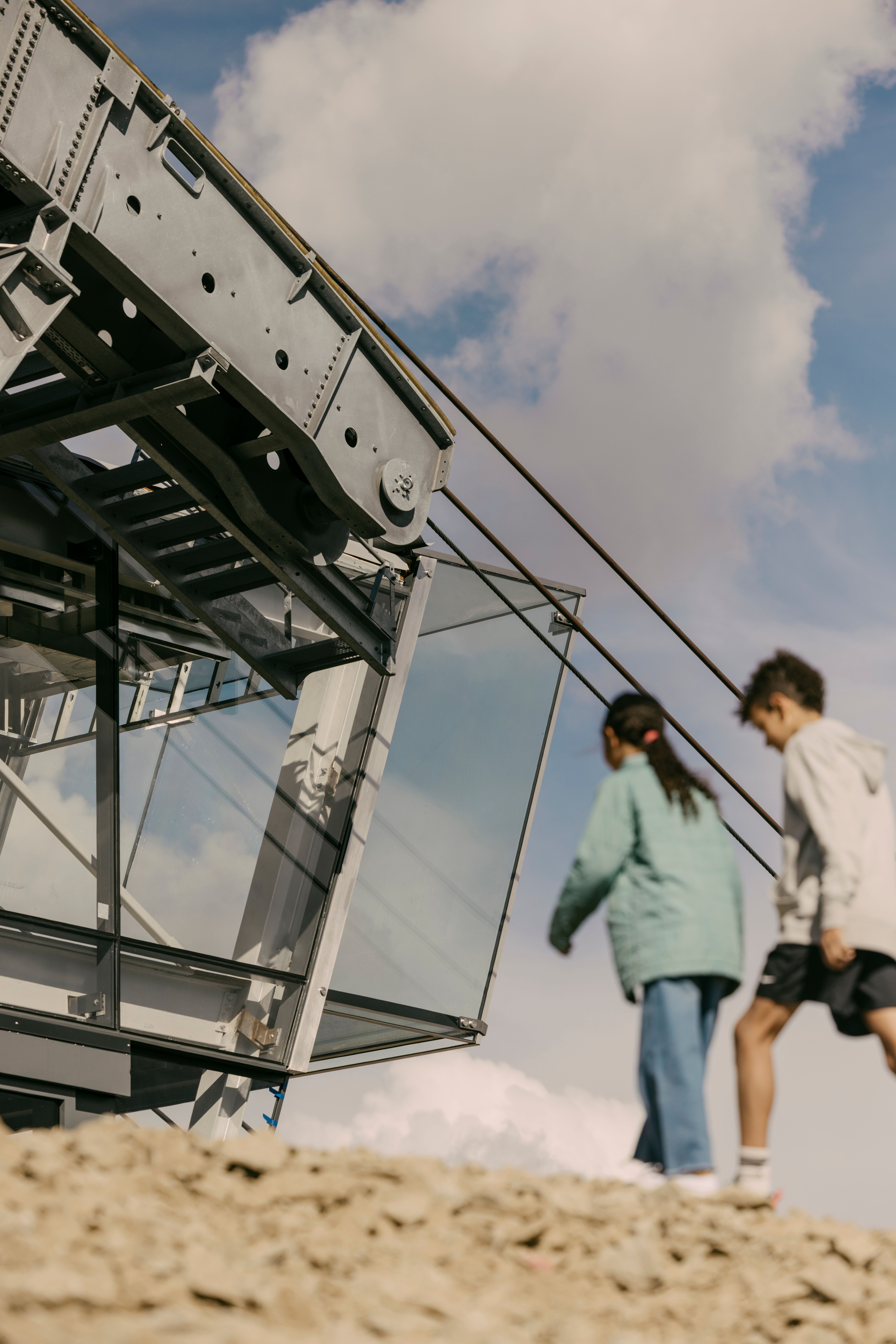 Family at Kircliff in summer