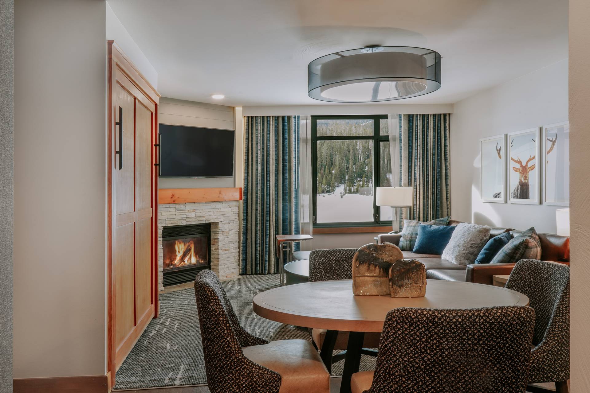 Summit Hotel One Bedroom Suite hotel room main area