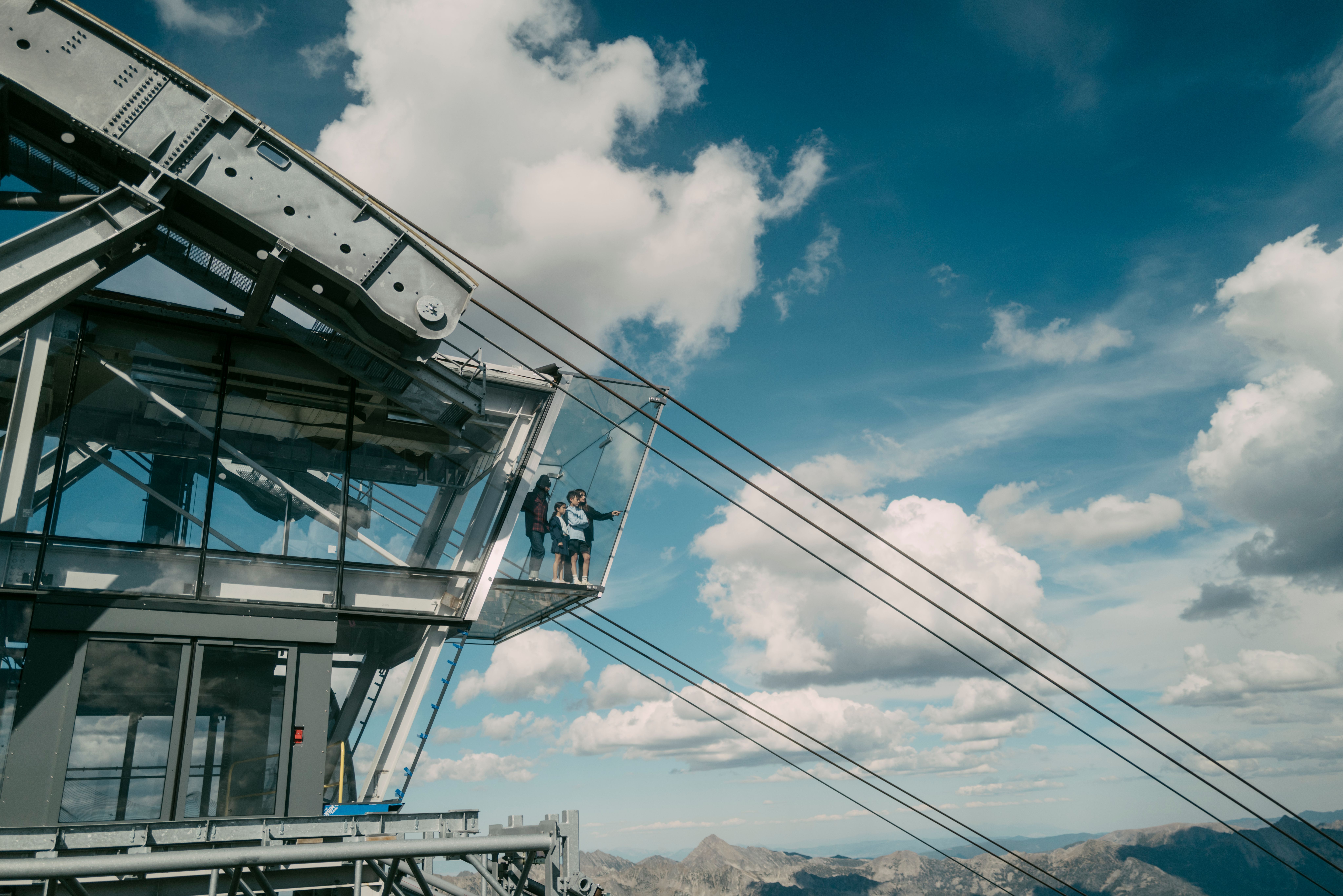 Family at Kircliff in summer