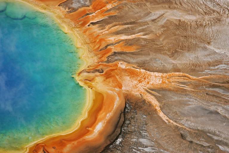 Grand Prismatic Spring at Yellowstone National Park