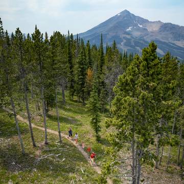 Hiking at Big Sky Resort