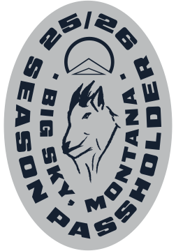 Big Sky Resort Winter 2025-26 Season Passholder patch