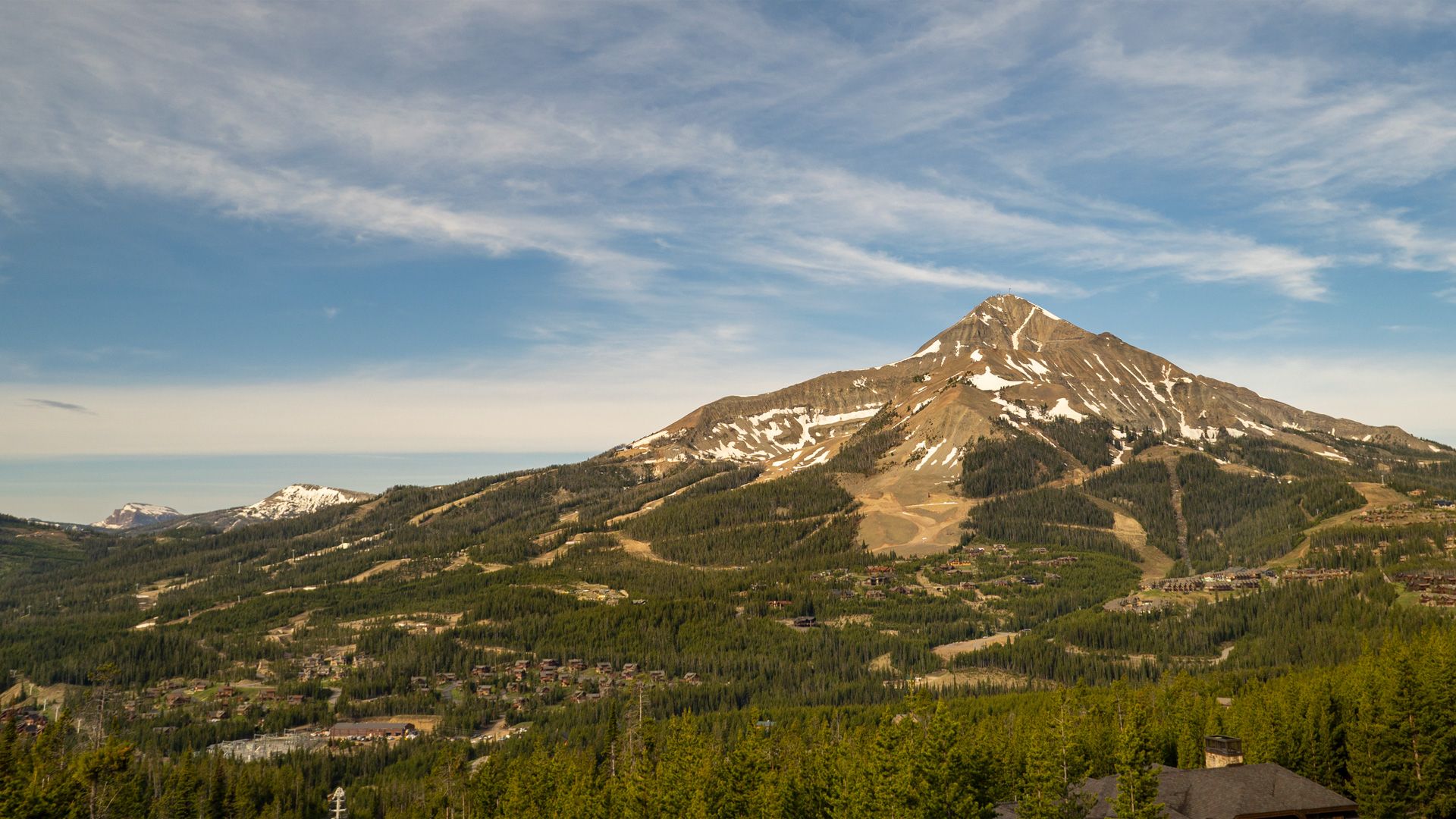 Big Sky Resort's Lone Mountain in summer