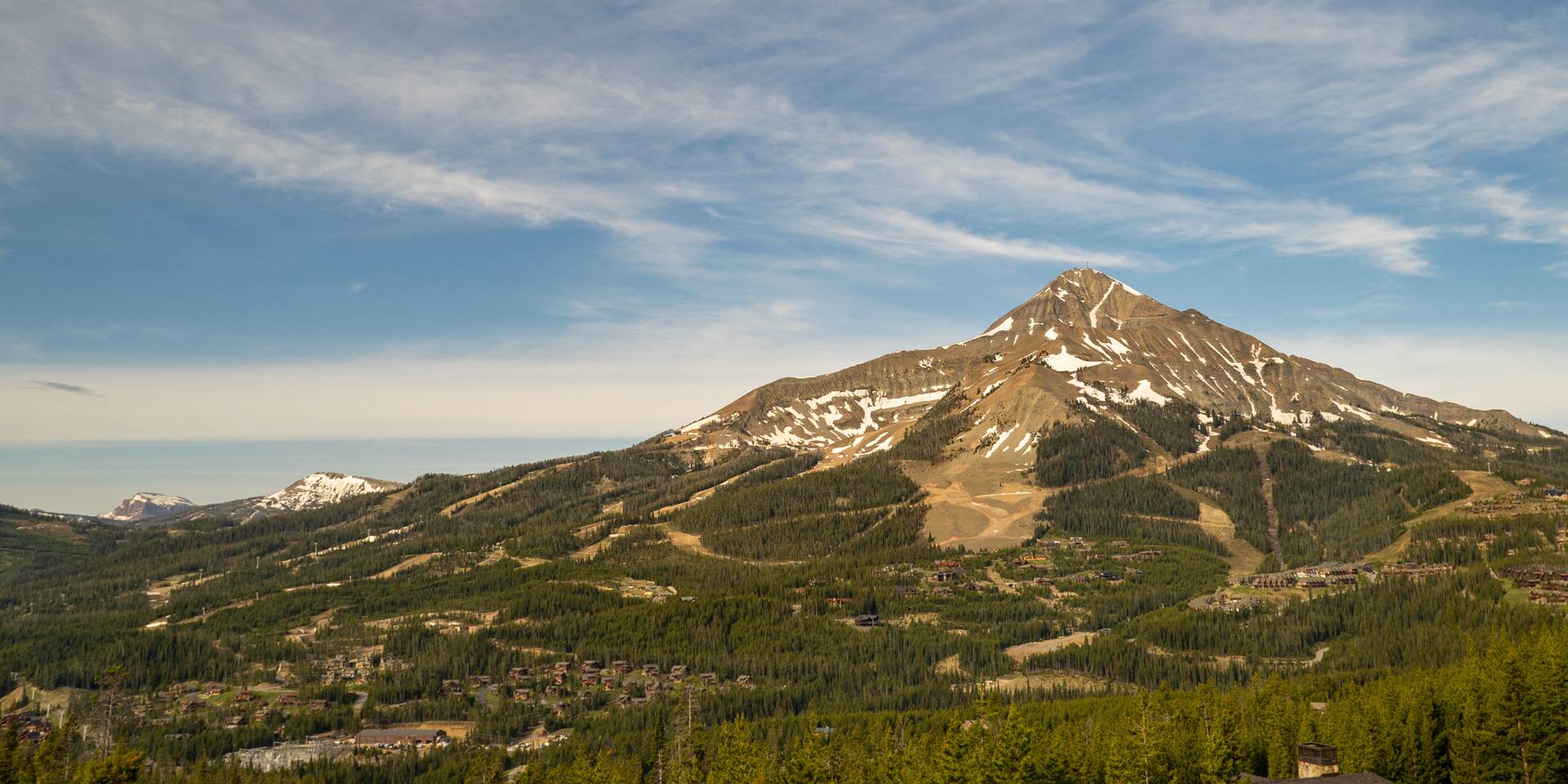 Big Sky Resort's Lone Mountain in summer