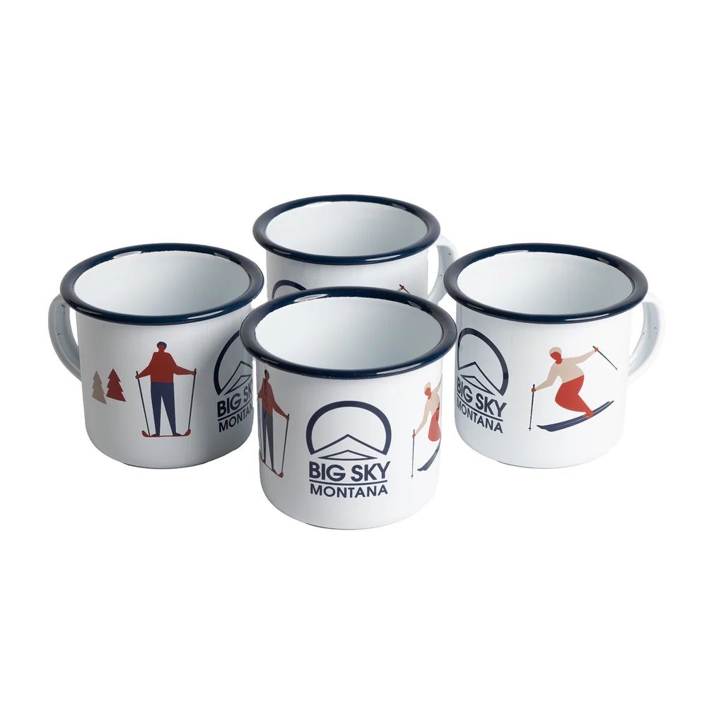 Big Sky Resort branded mugs