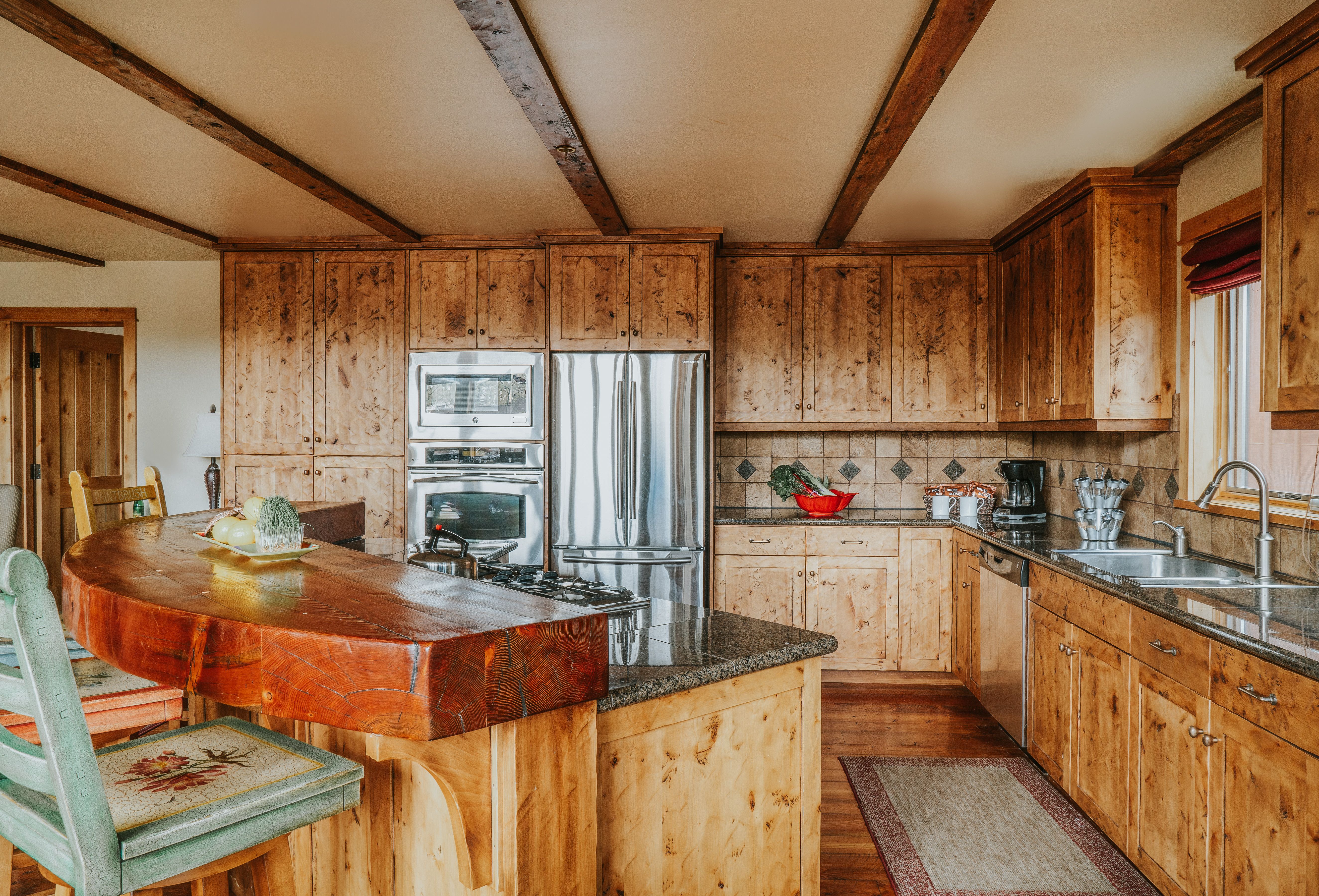 Black Eagle Lodges 13 vacation condo kitchen