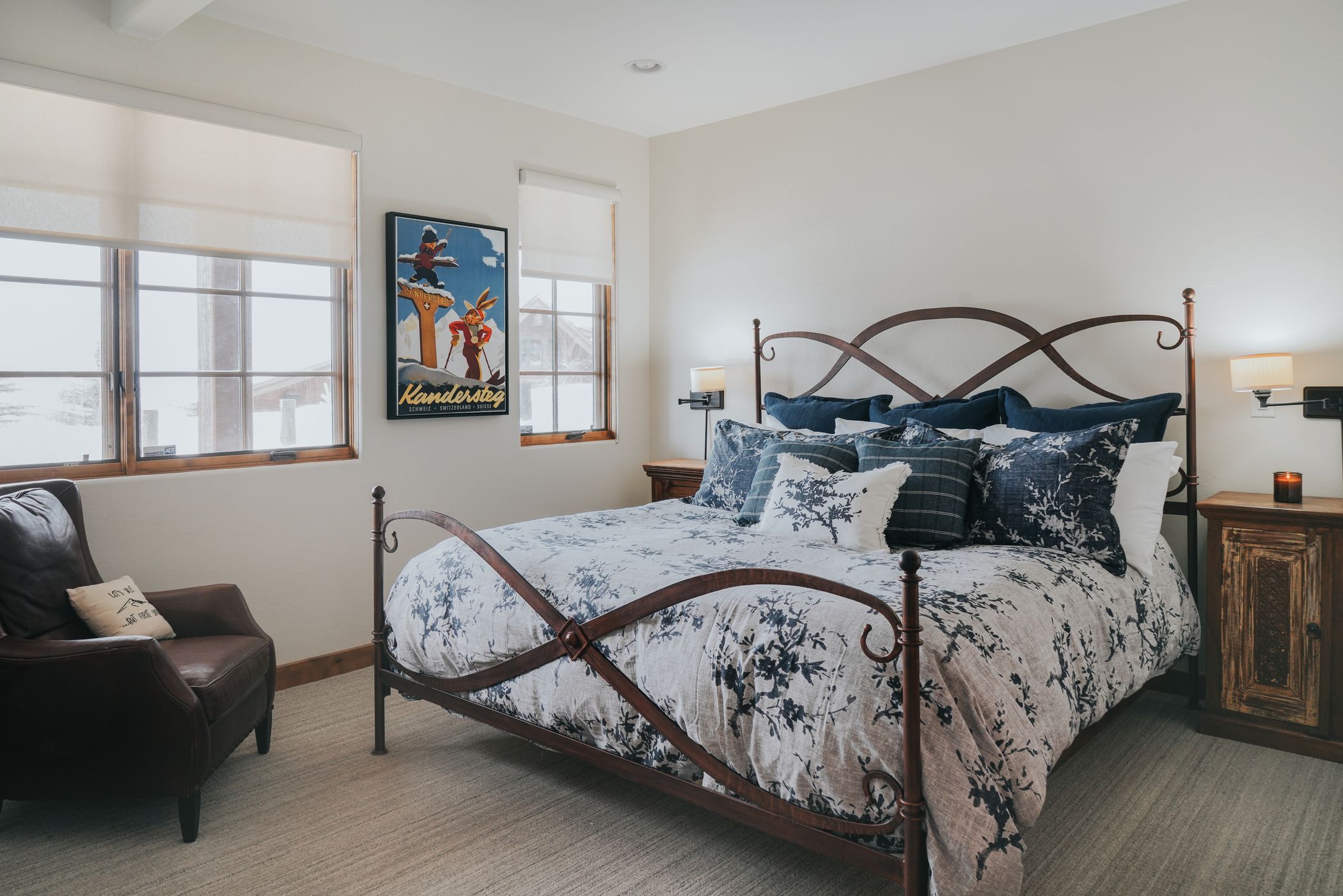 Alpine Meadows Chalet 8 vacation home second bedroom