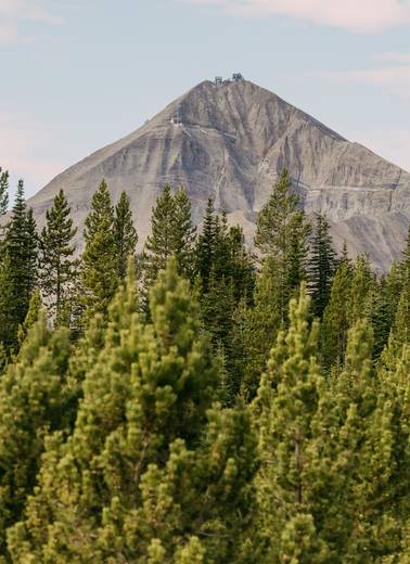Lone Peak in summer