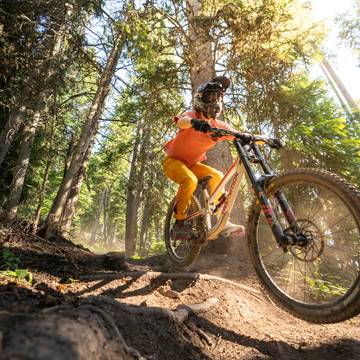 Mountain biking at Big Sky Resort