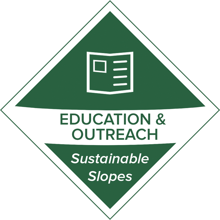 NSAA Sustainable Slopes Badge - Education and Outcreach