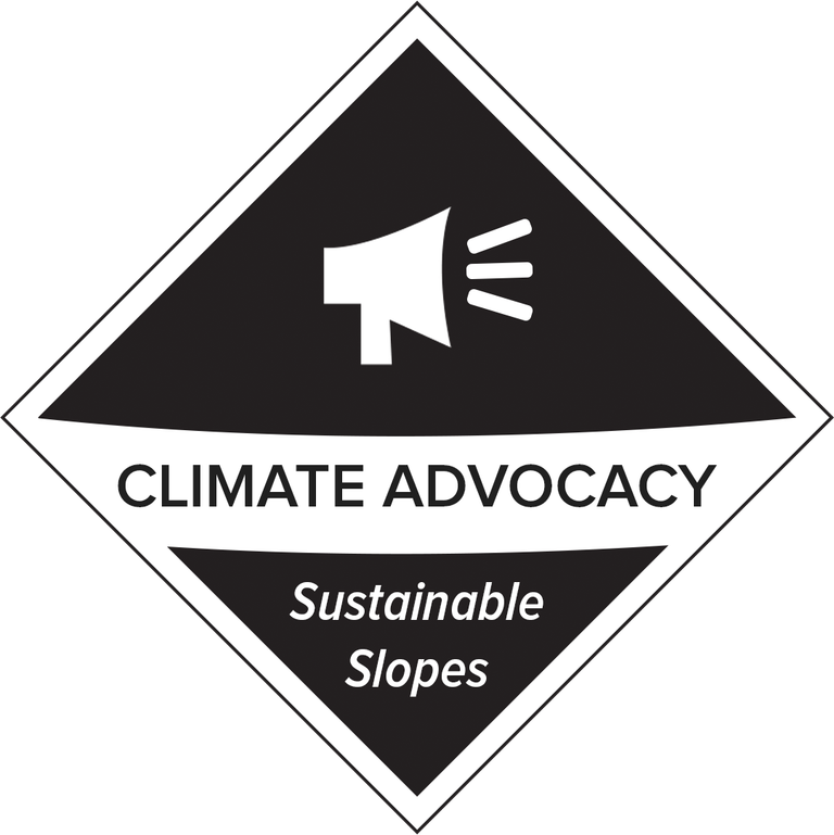 NSAA Sustainable Slopes Badge - Climate Advocacy