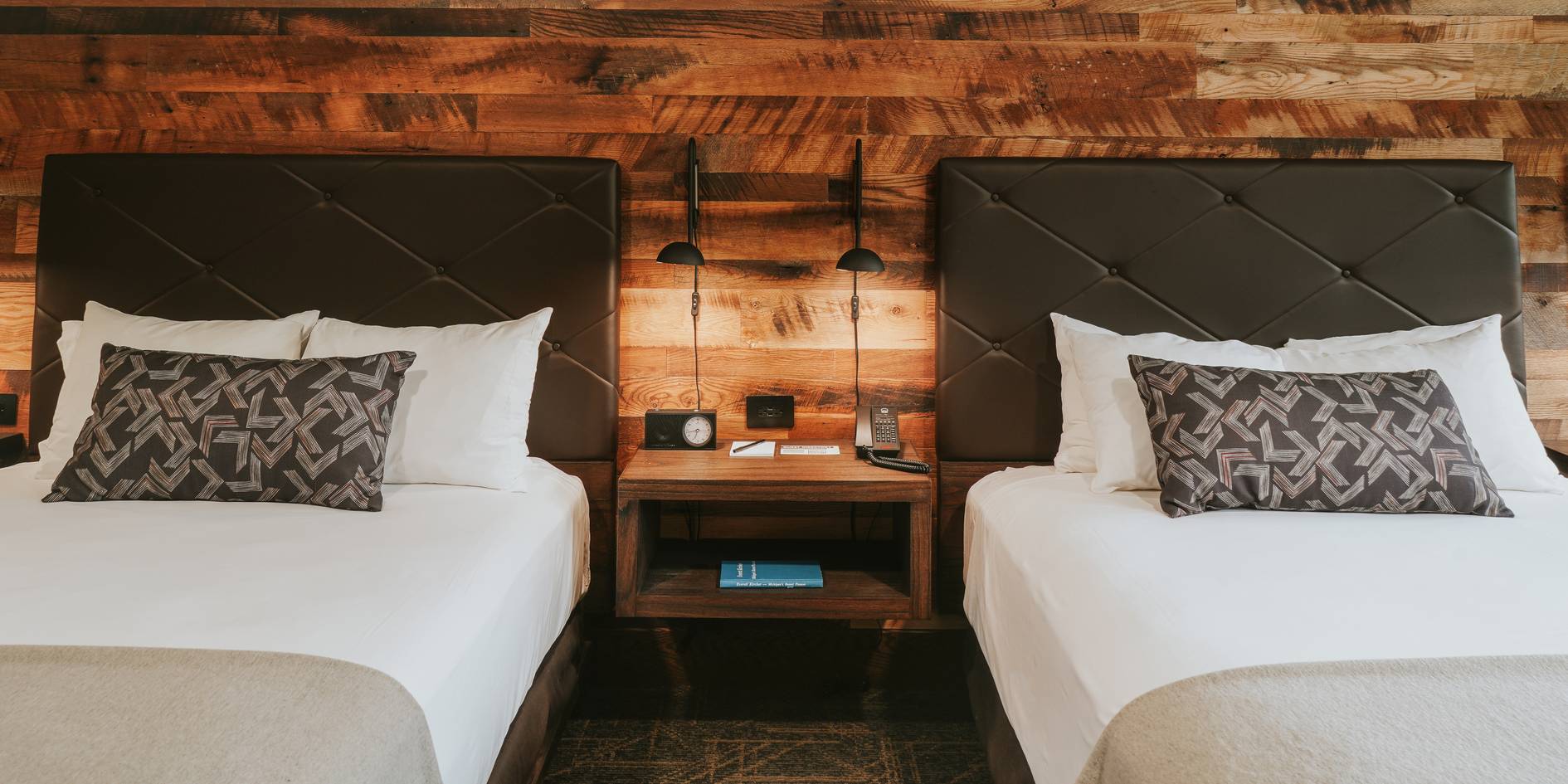 Huntley Lodge hotel room at Big Sky Resort