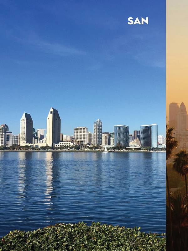 Same-day skiing from SAN