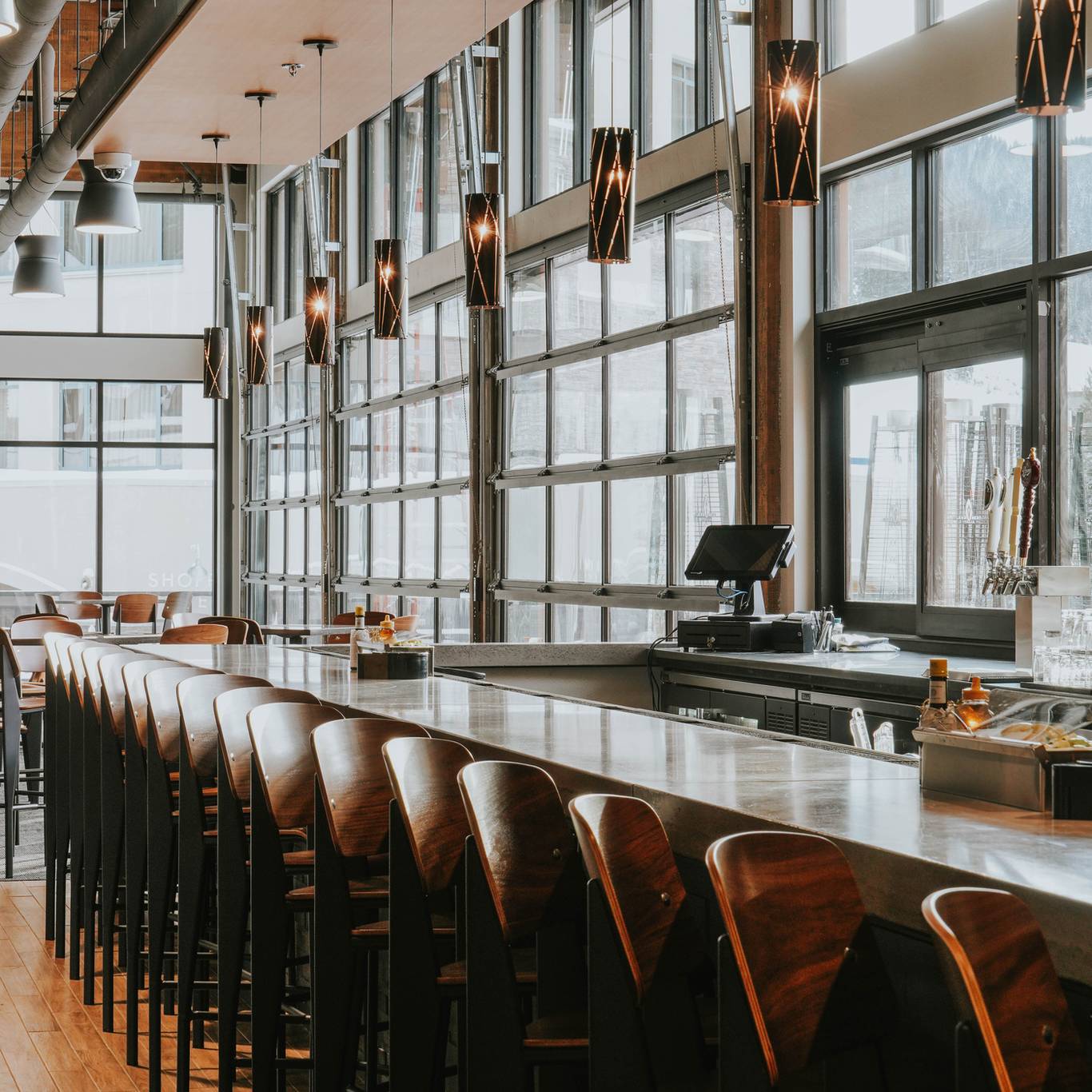 People cheersing with drinks on the Vista Deck