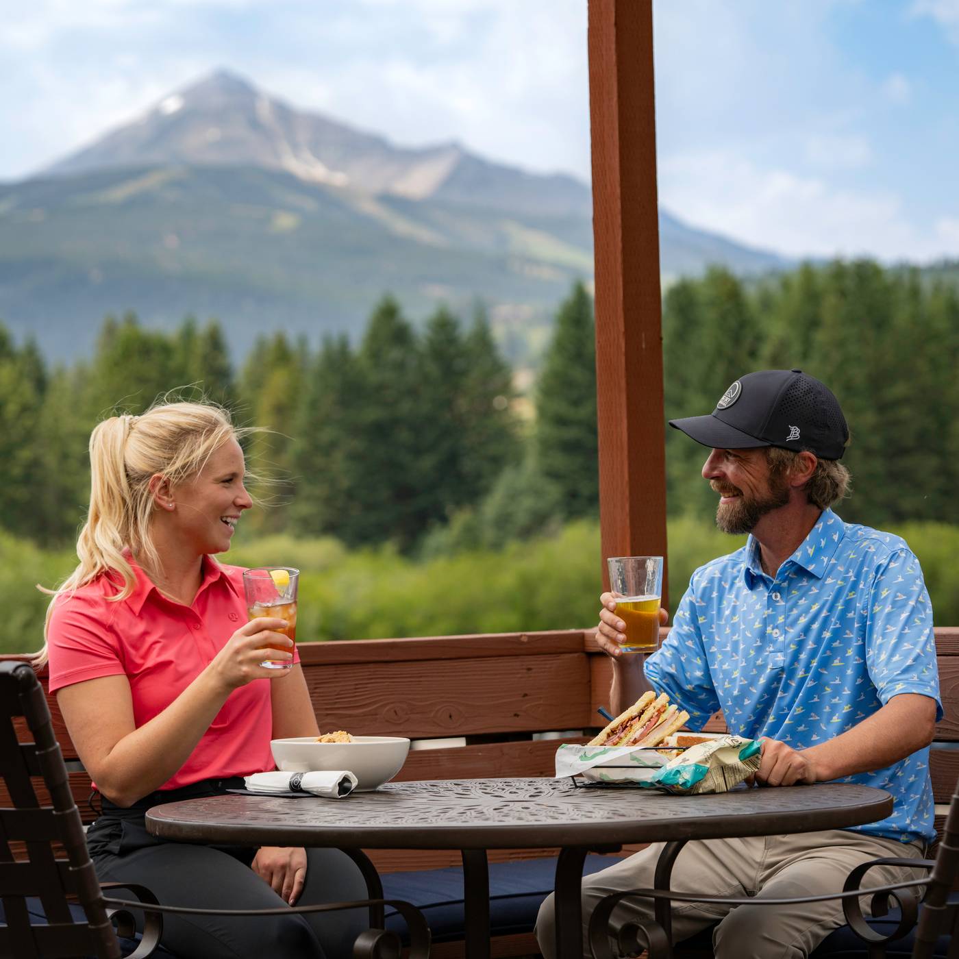 Couple at the Bunker Deck & Grill