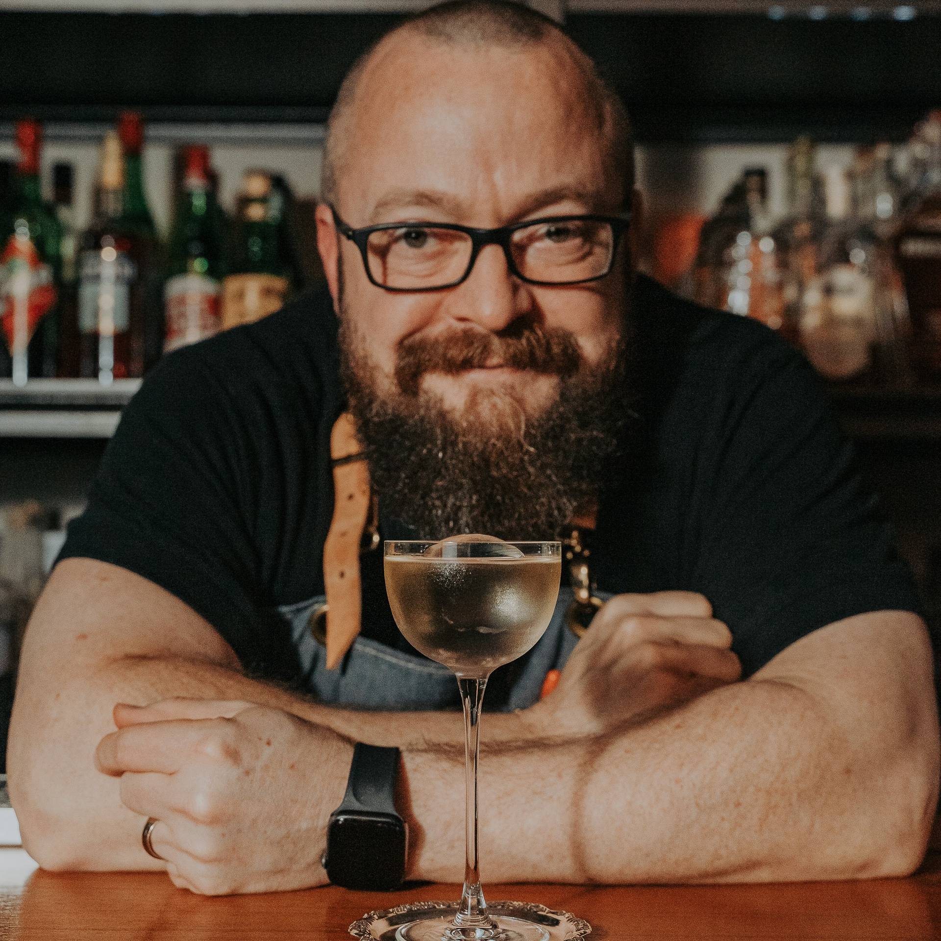 Mixologist Bob Peters
