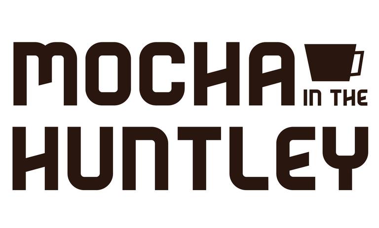 Mocha in the Huntley logo