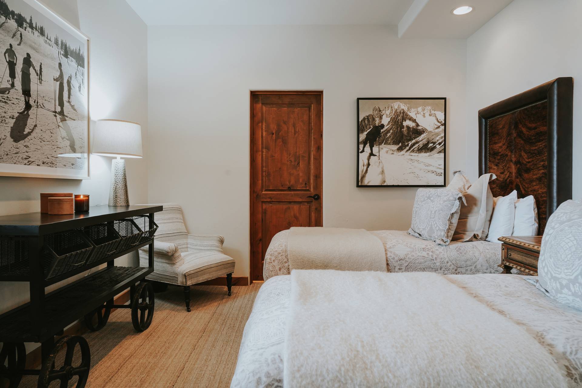 Alpine Meadows Chalet 8 vacation home third bedroom