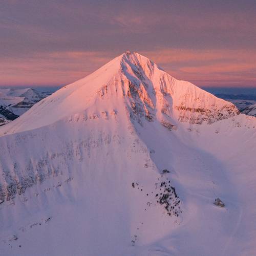 Sunrise on Lone Peak