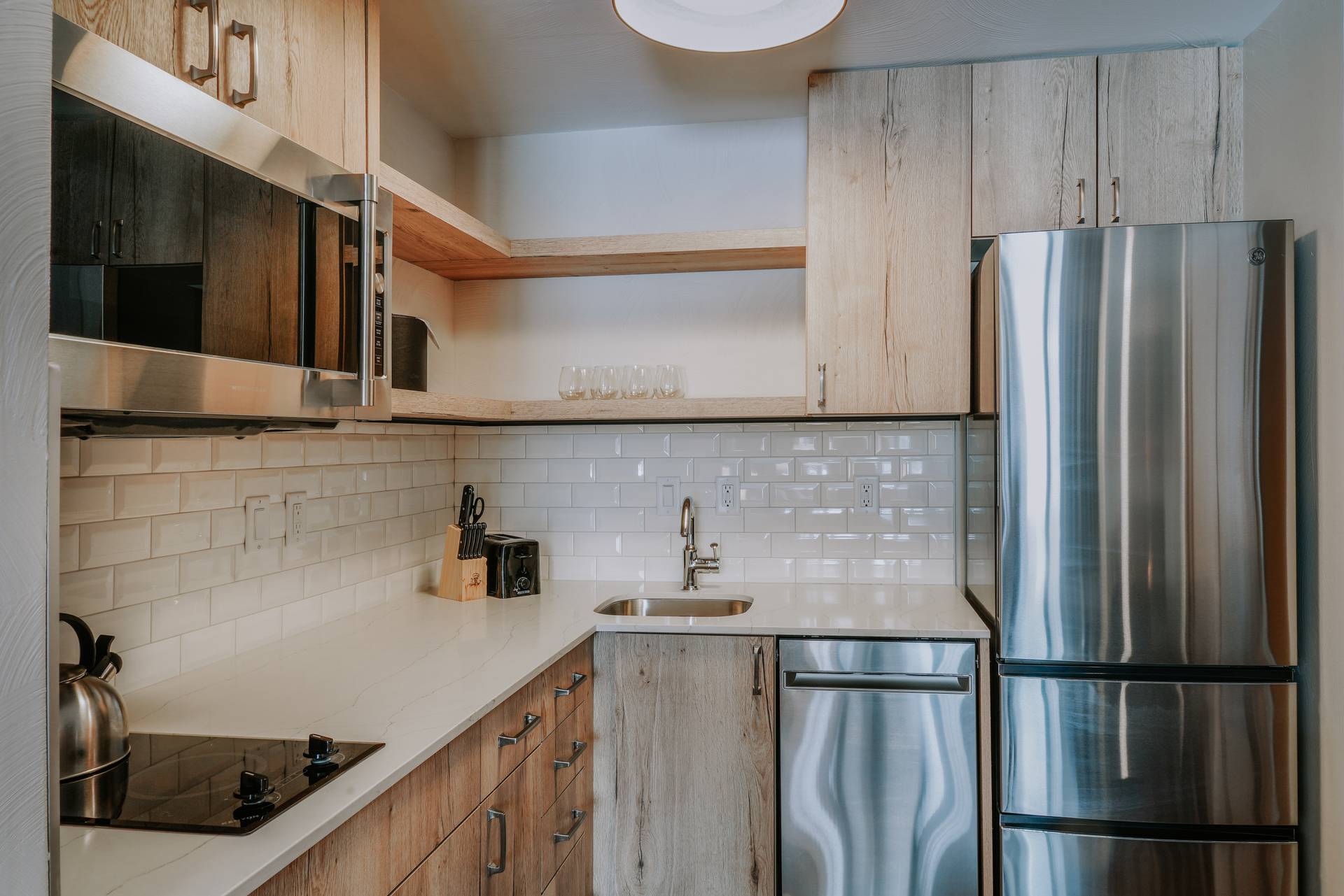 Summit Hotel Two Bedroom Suite hotel room kitchen