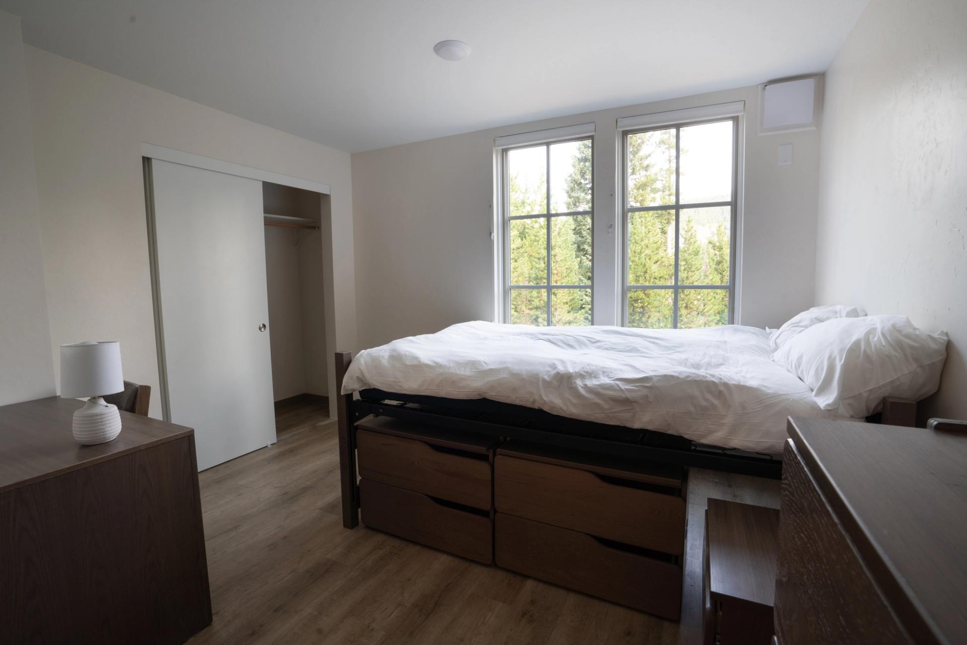 One of the single bedroom units in Levinski building B