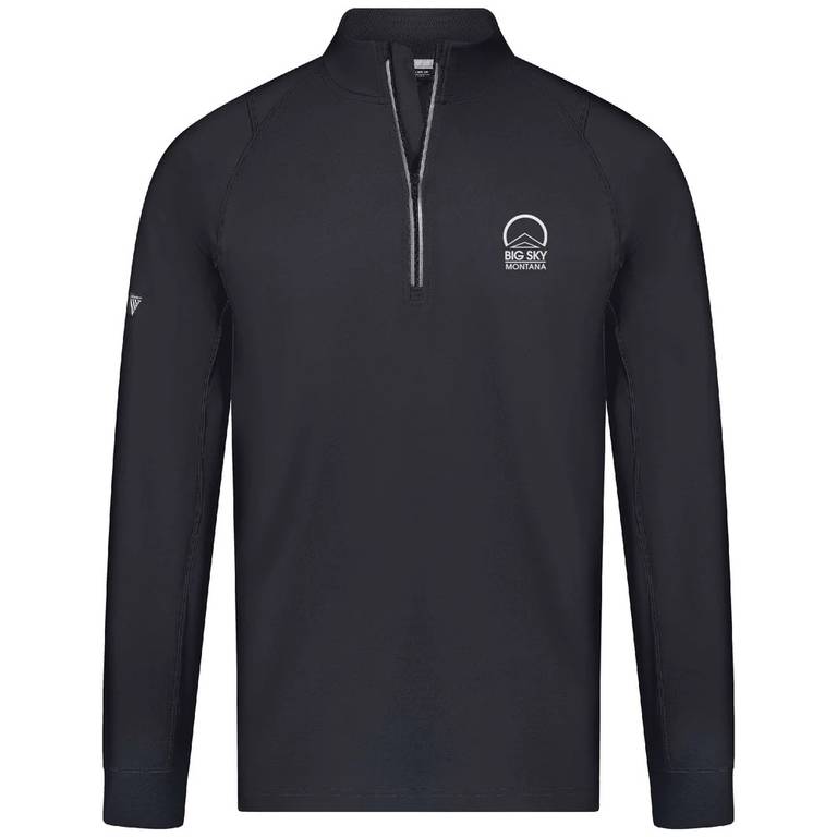 Big Sky Resort logo quarter zip jacket