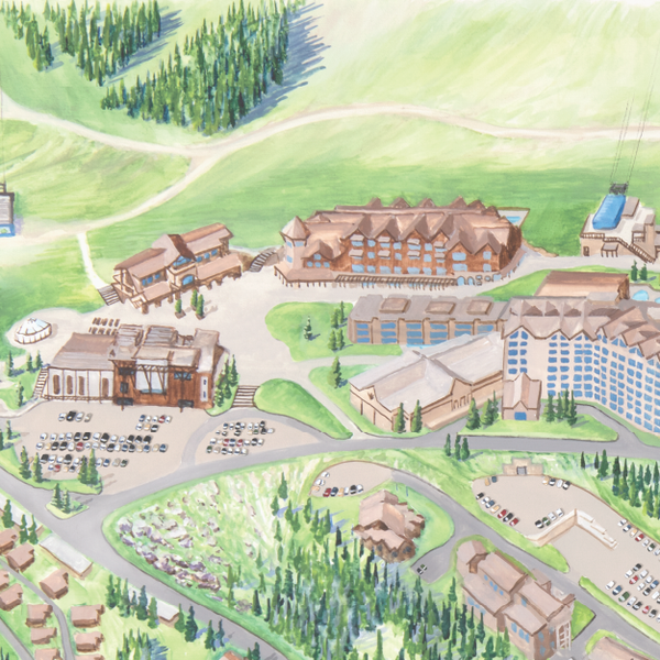 Mountain Village Map preview