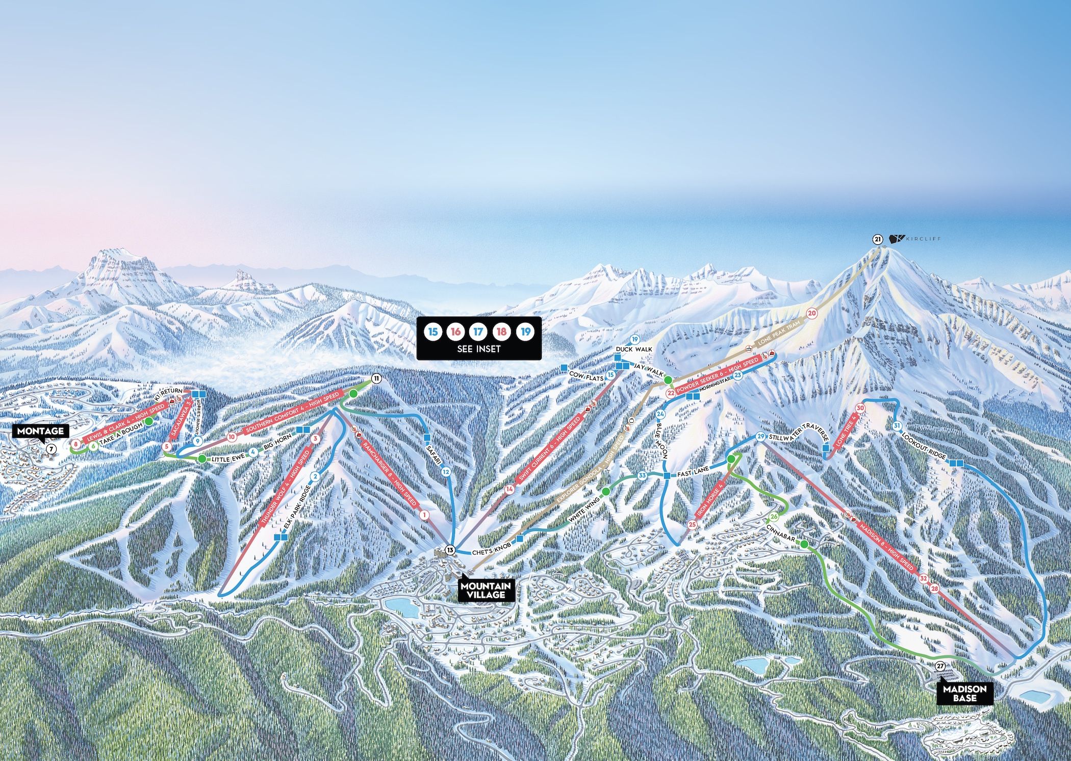Ski the Sky Map preview