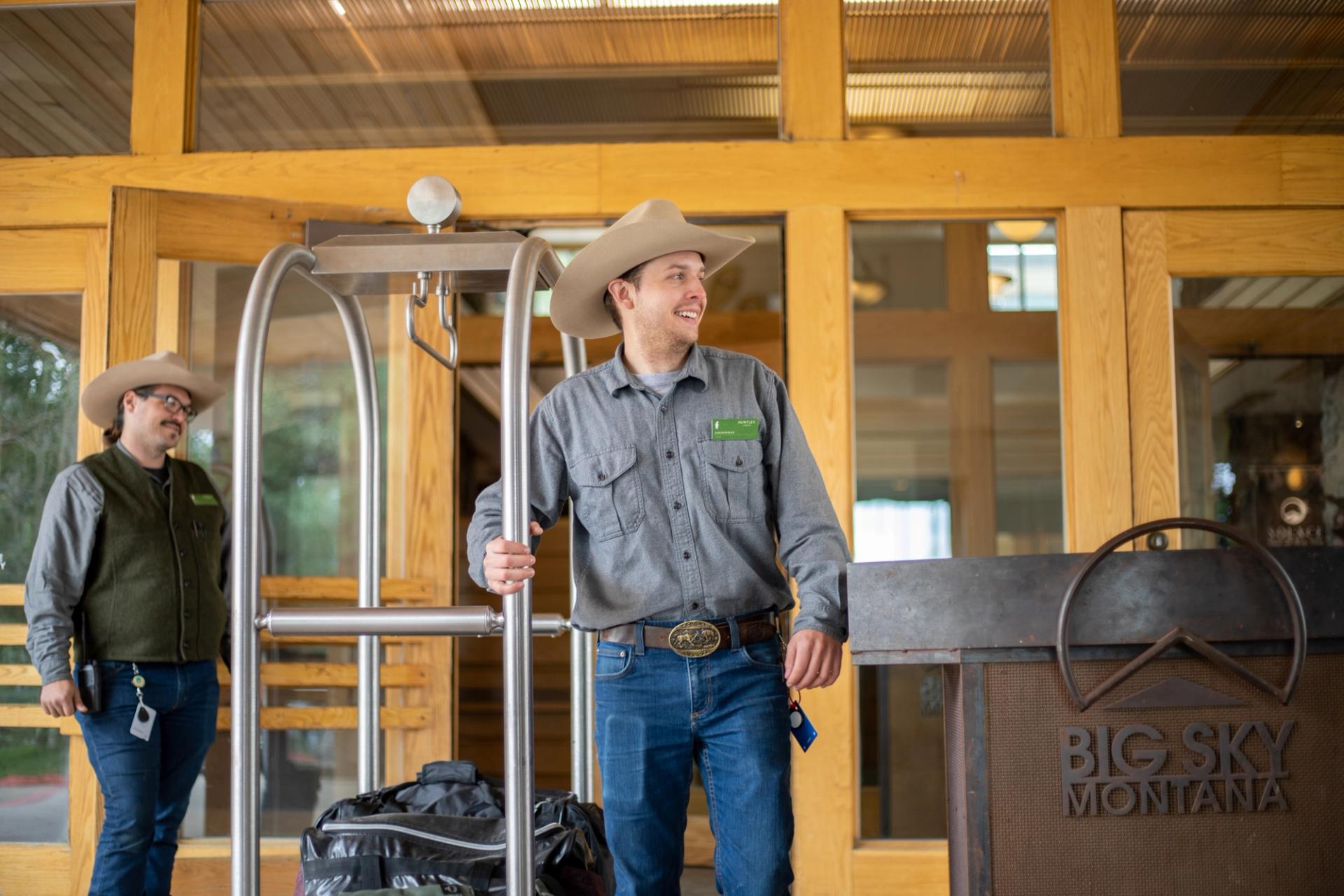 Big Sky Resort bell staff