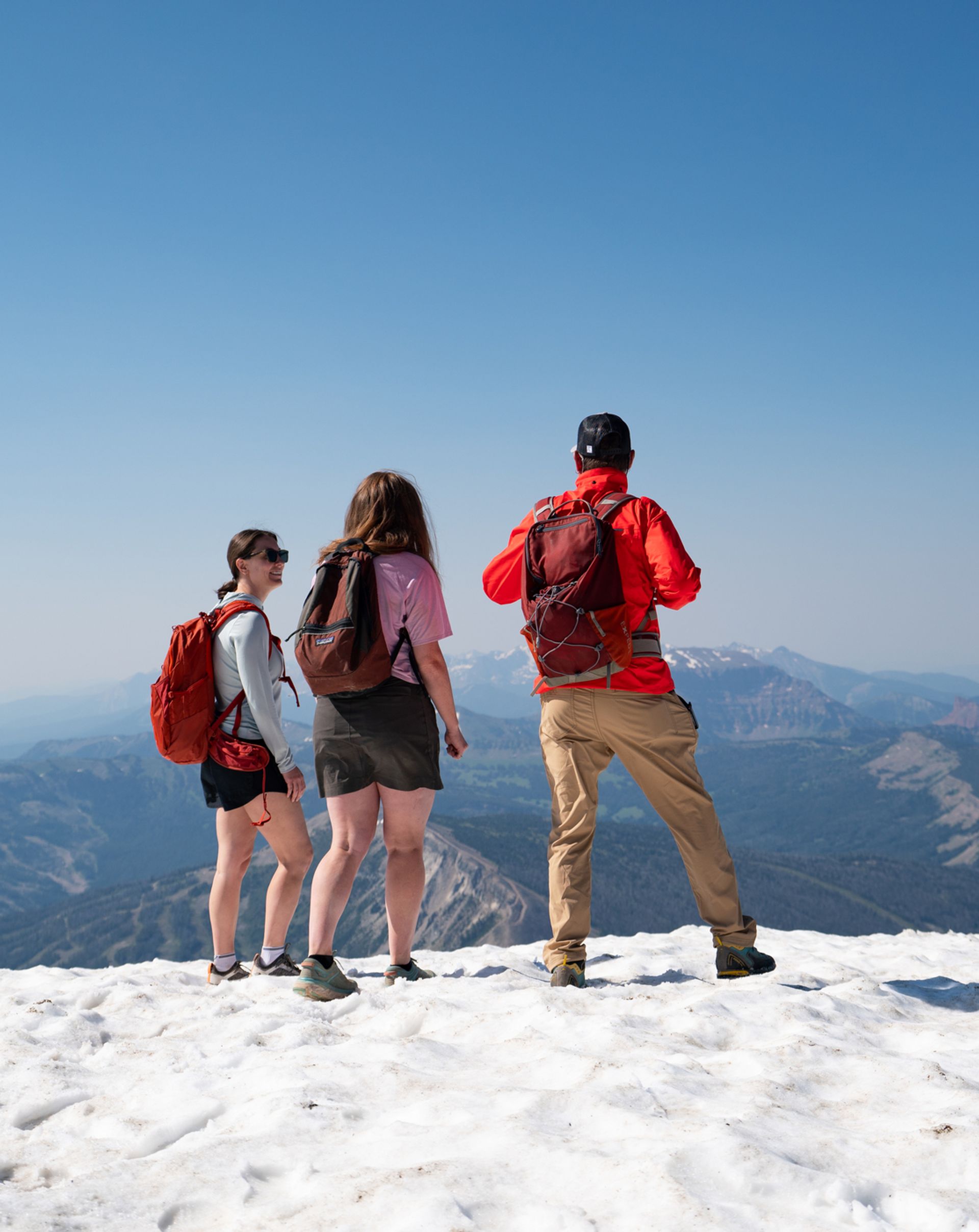 Group at the top of Lone Peak