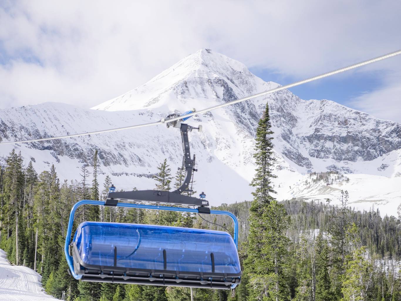 Chairlift at Big Sky Resort