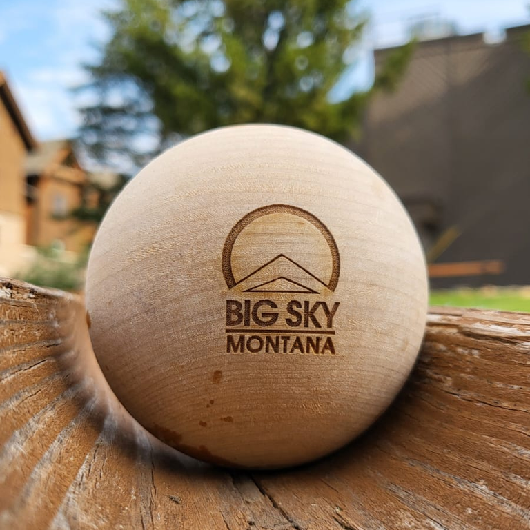 Marble run wooden marble