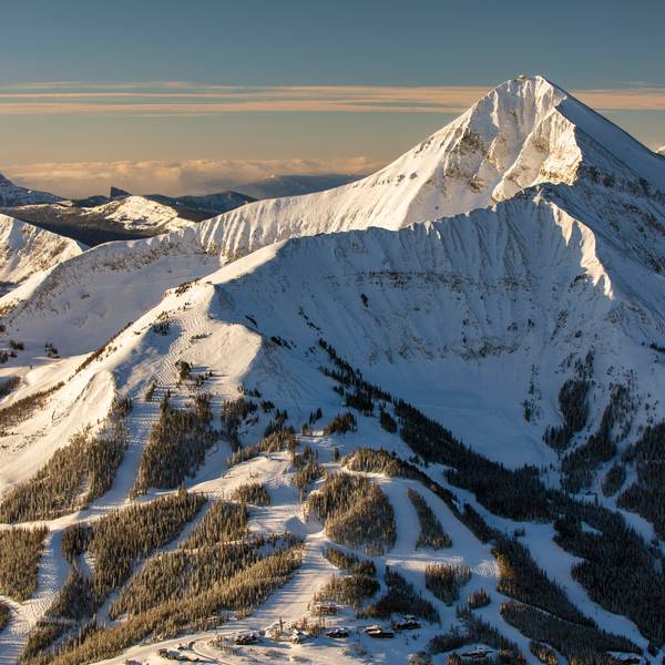 Big Sky Resort in winter