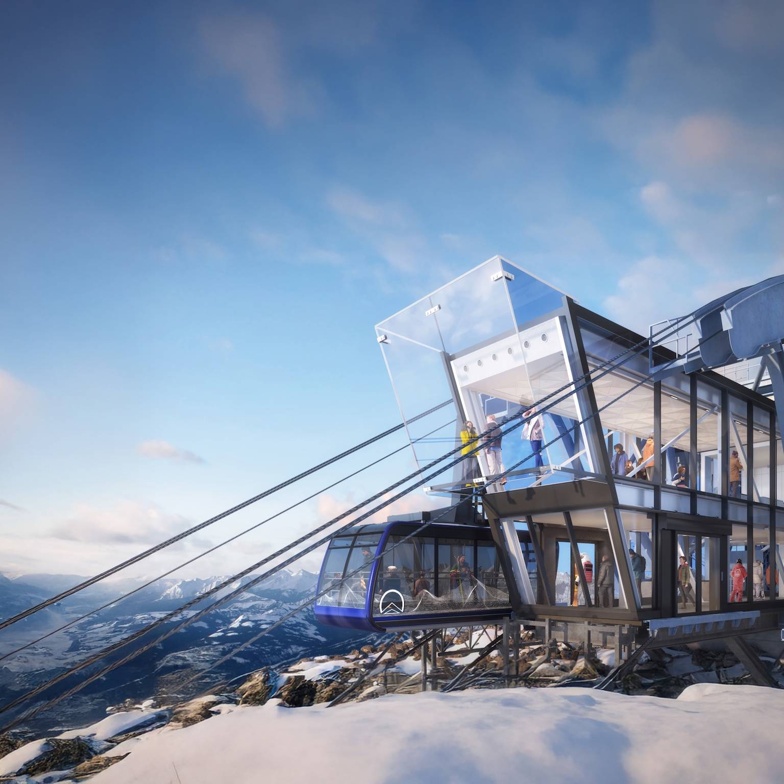 Kircliff glass observatory at Big Sky Resort