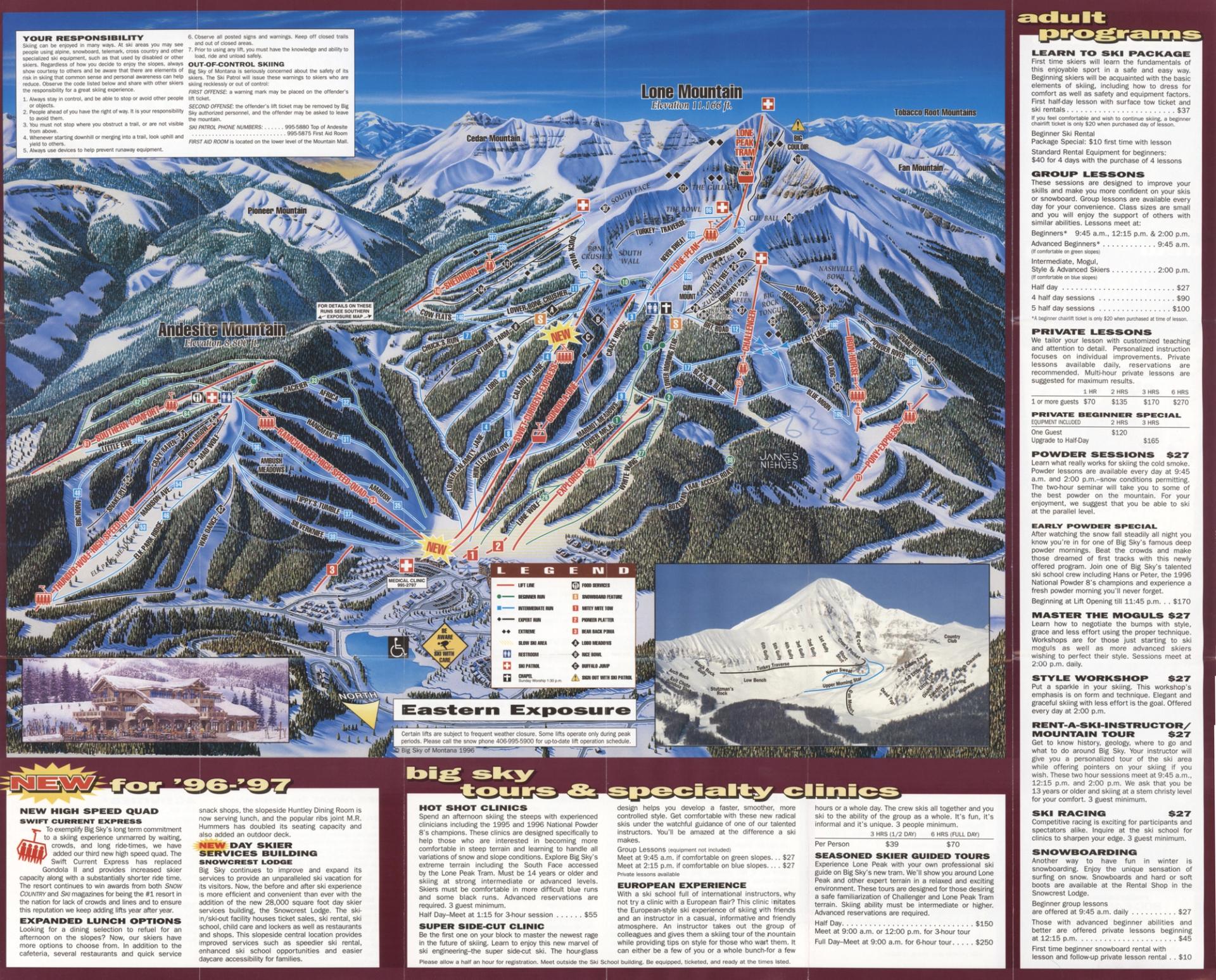 1995 Trail Map