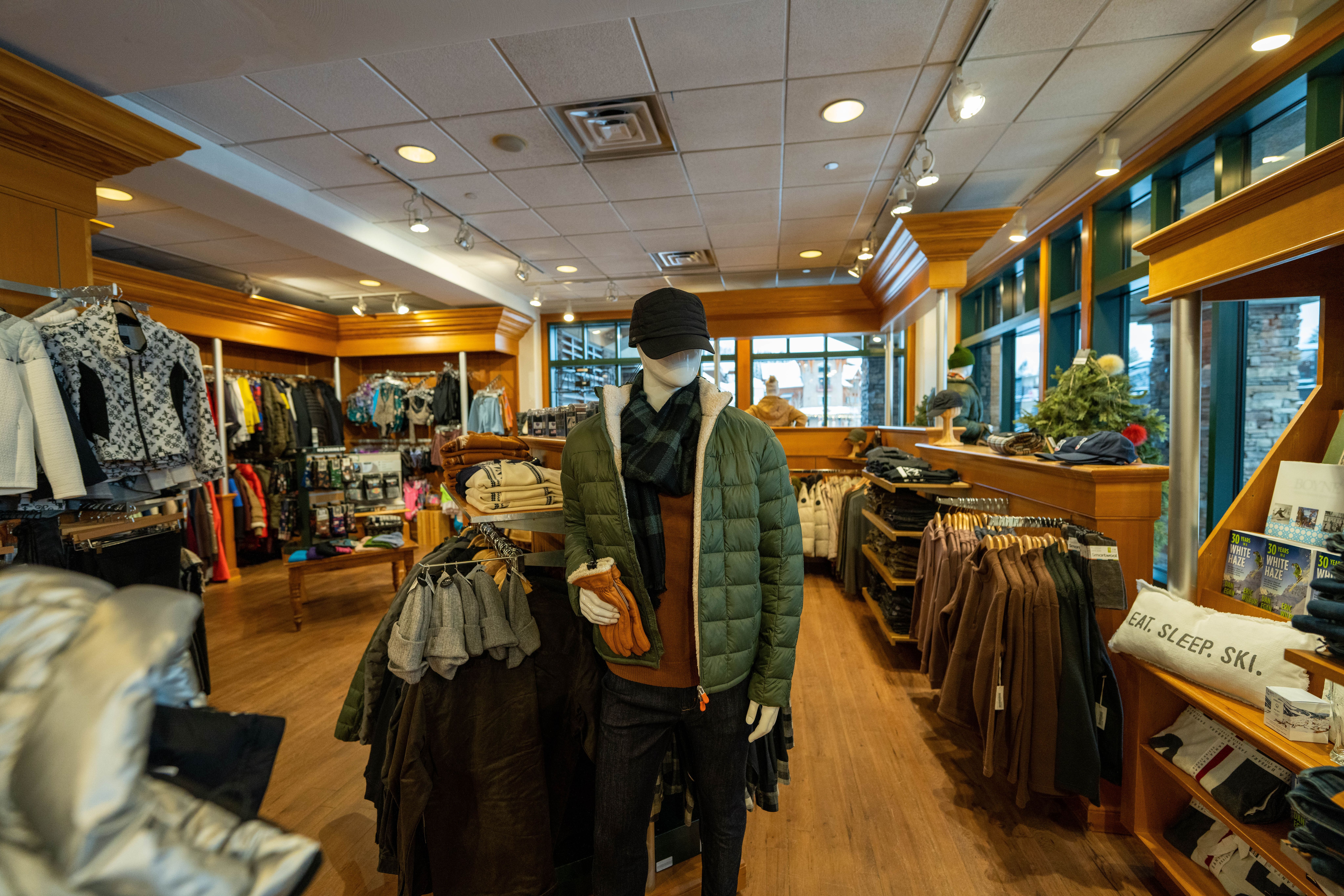 Provisions shop in the Summit Hotel