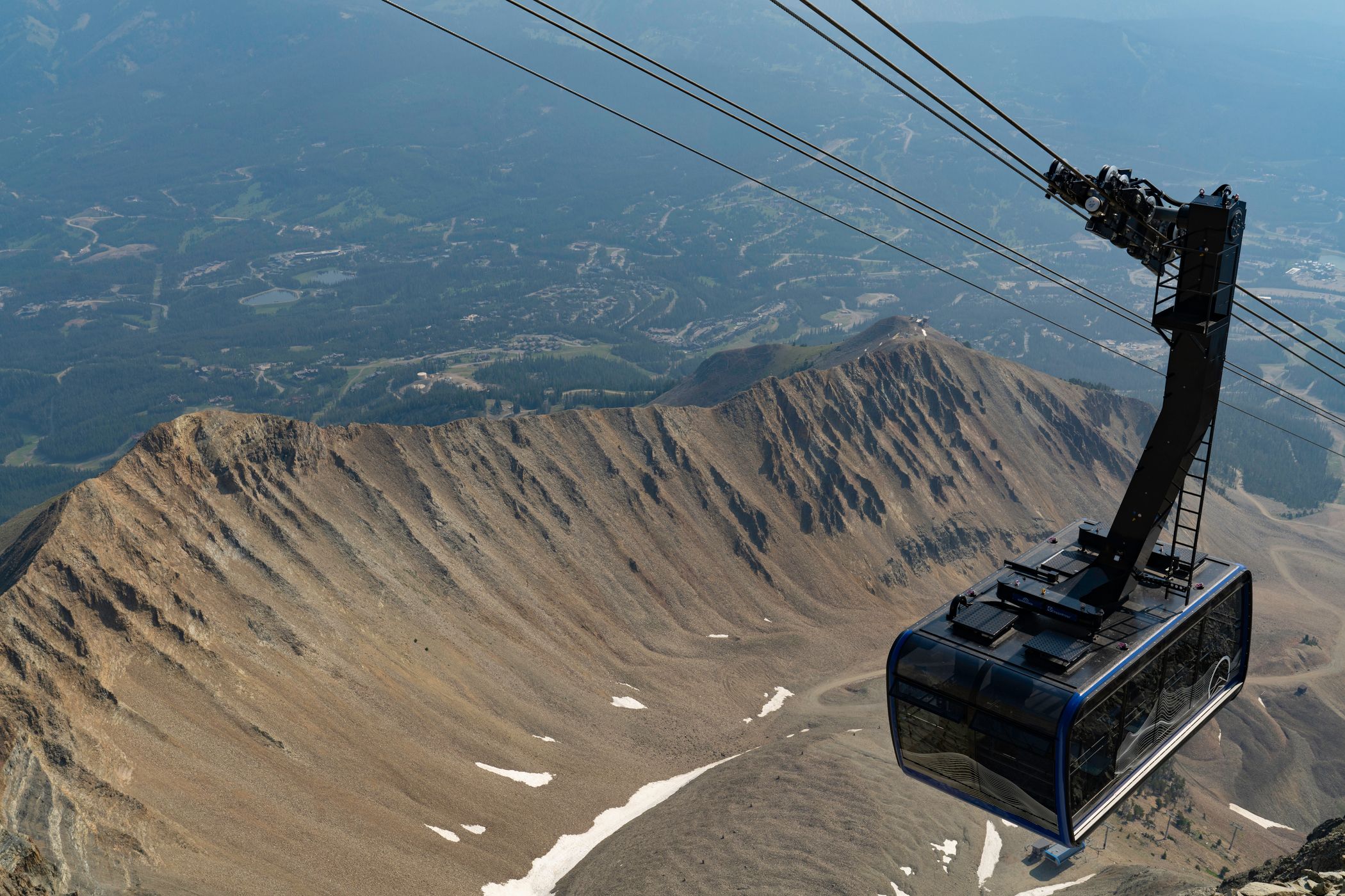 Lone Peak Tram in summer