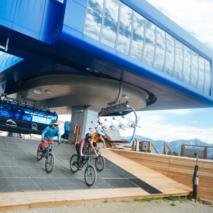 Mountain bikers