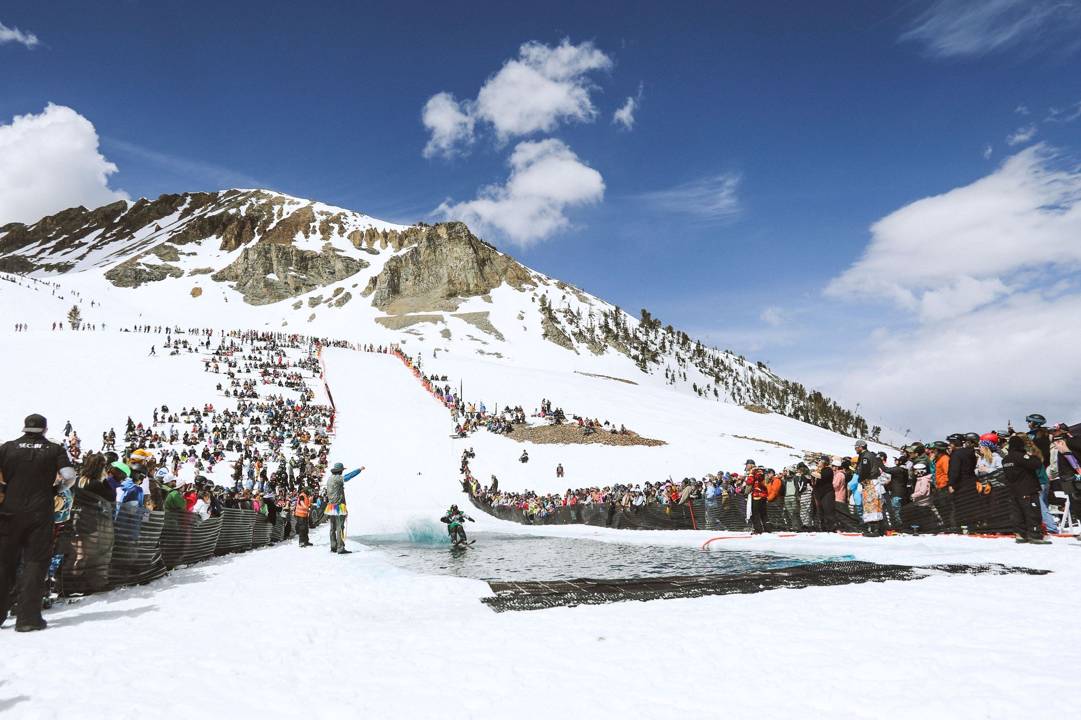 Pond Skim at Big Sky Resort