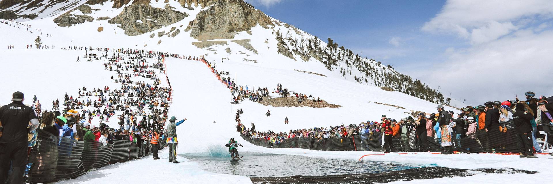 Pond Skim at Big Sky Resort