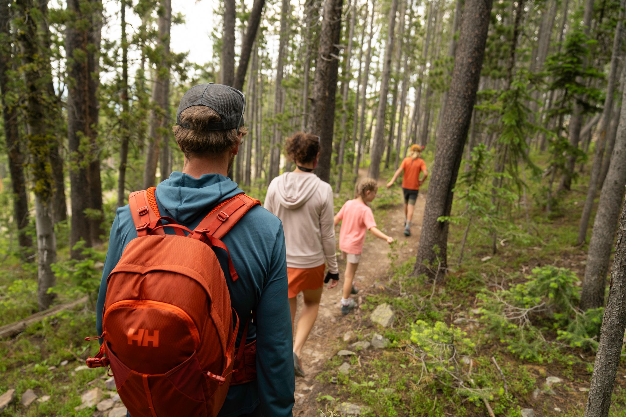 Hikers at Big Sky Resort