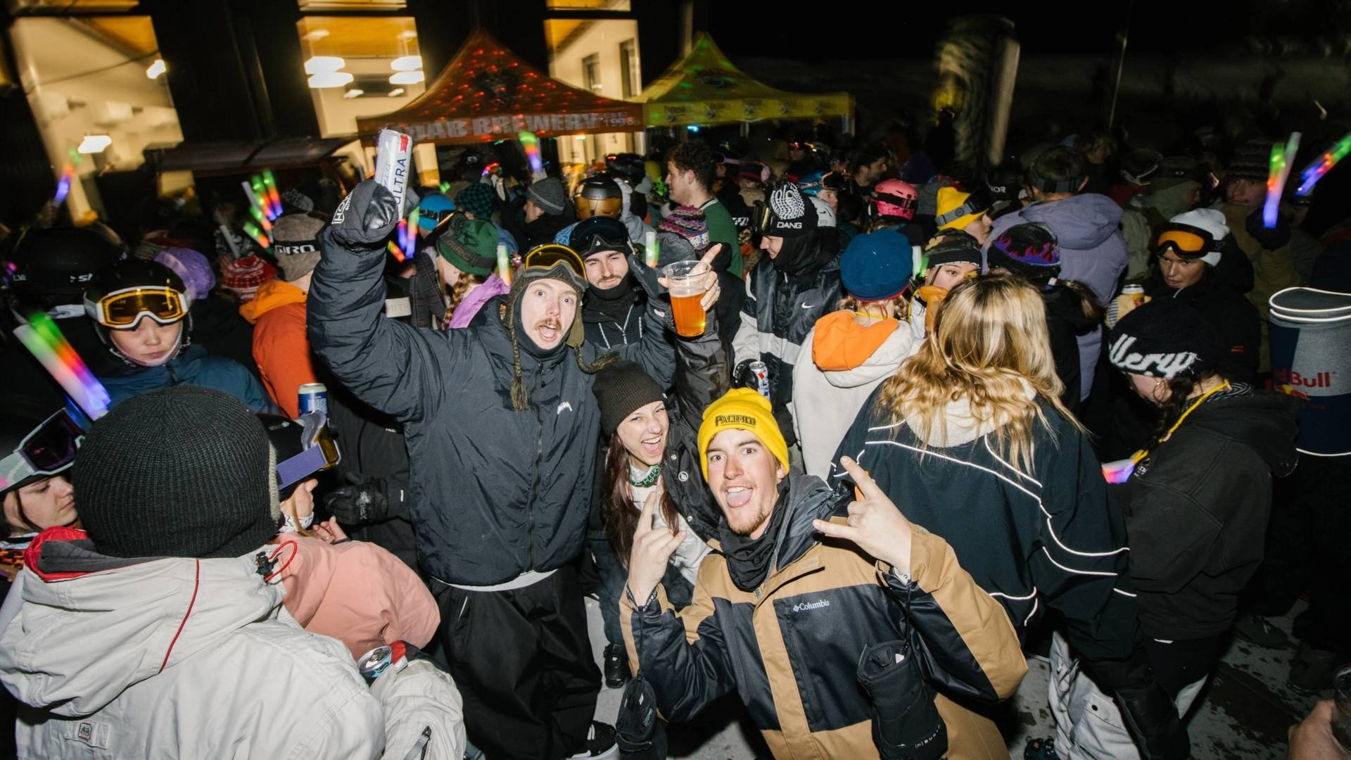 Group of friends at Brighton's 89th Anniversary Celebration