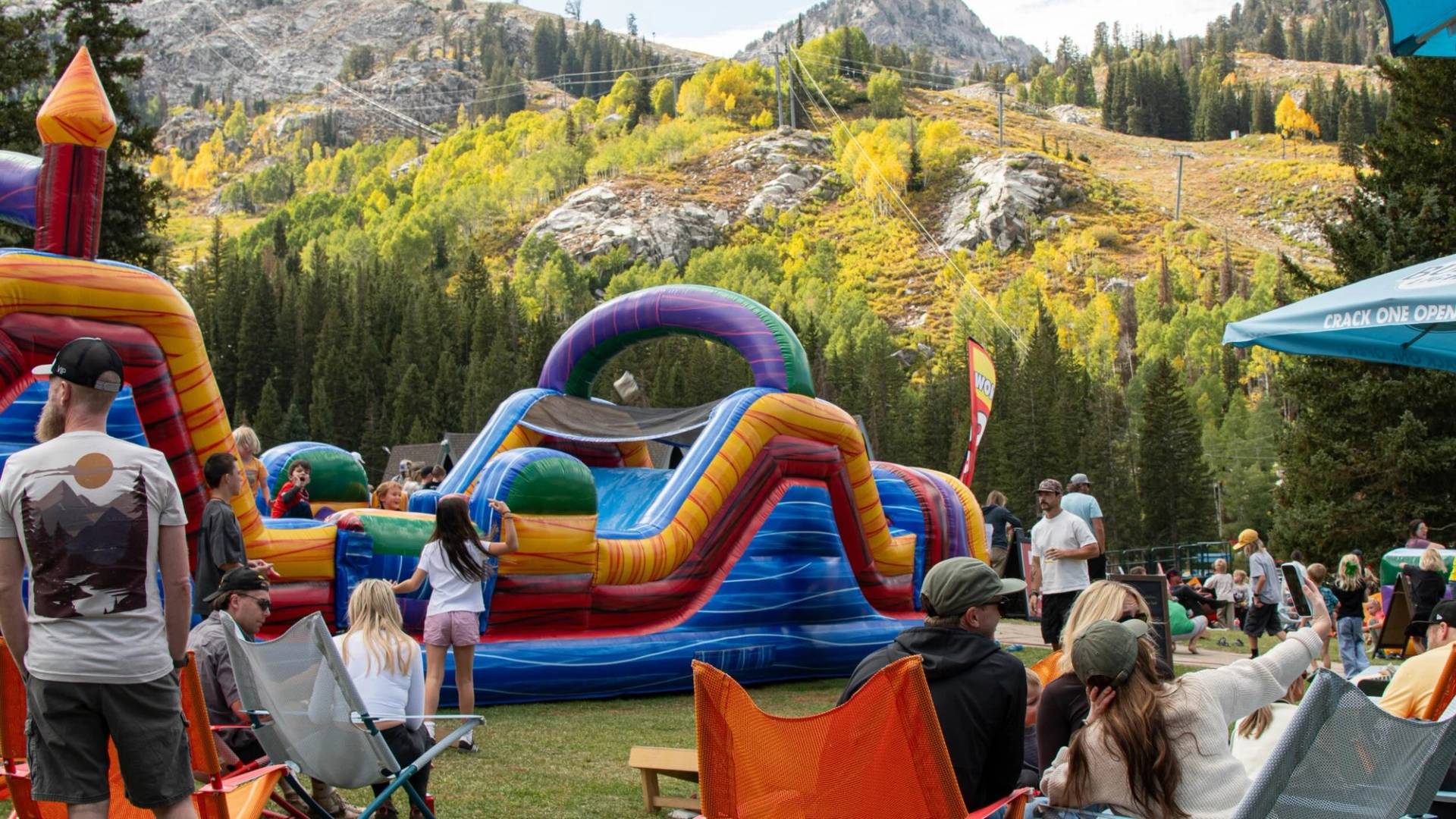 Not Oktoberfest at Brighton Resort in the summer