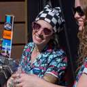 Brighton employees serving beer at the Sidwinder