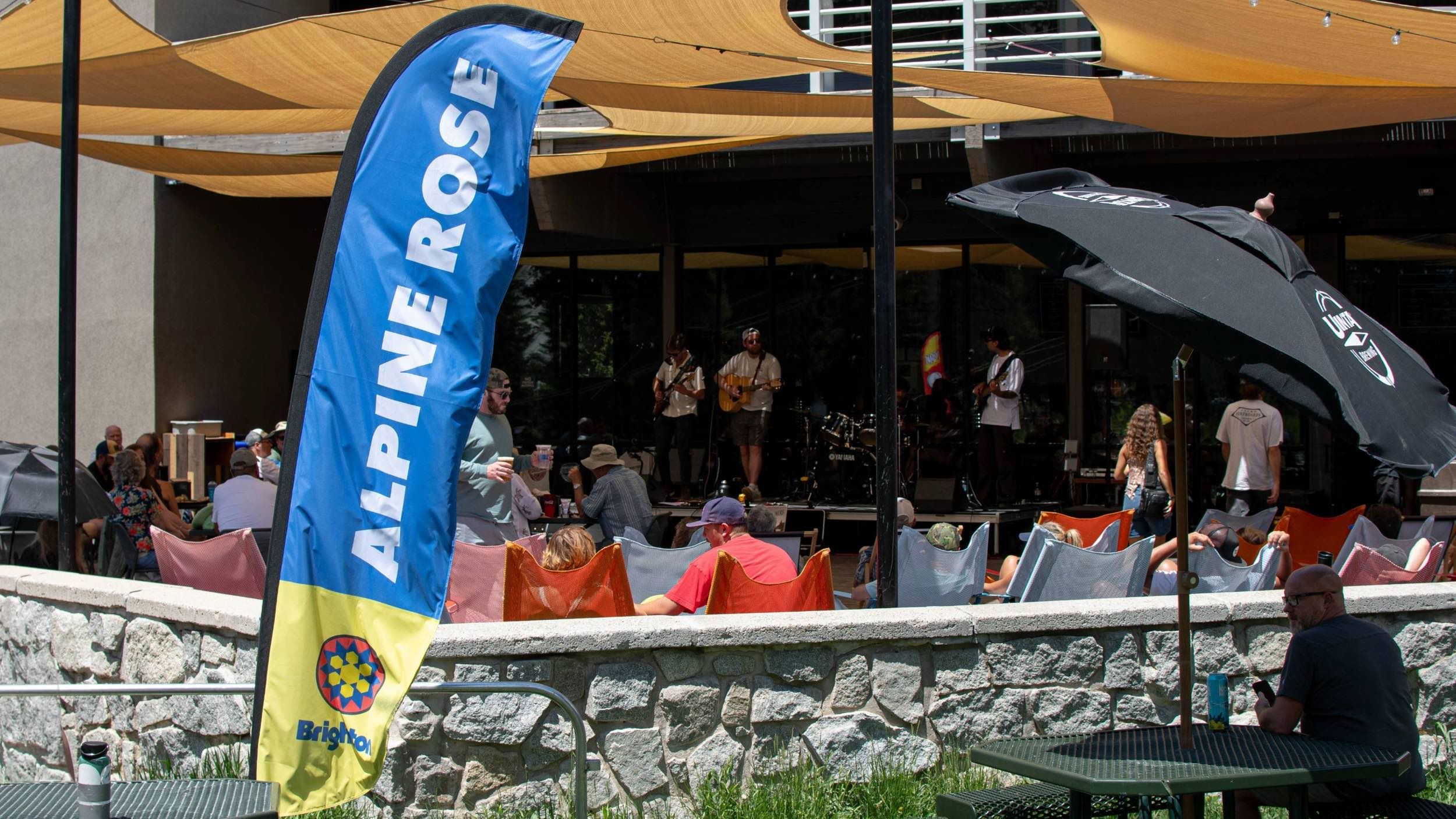 Live music during summer at Brighton